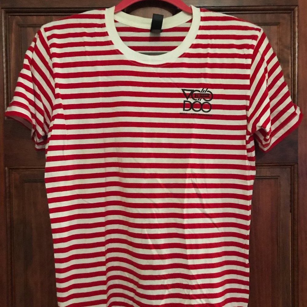 Voodoo Fest 20th Anniversary Guest Services Krewe t shirt, size S